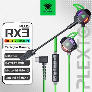 Tai Nghe Gaming Có Mic Plextone RX3 - Hỗ Trợ Cổng TypeC Và 3.5mm