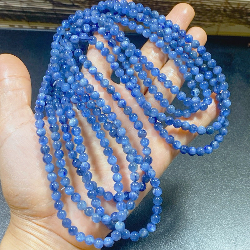 Vòng tay kyanite tự nhiên 5mm
