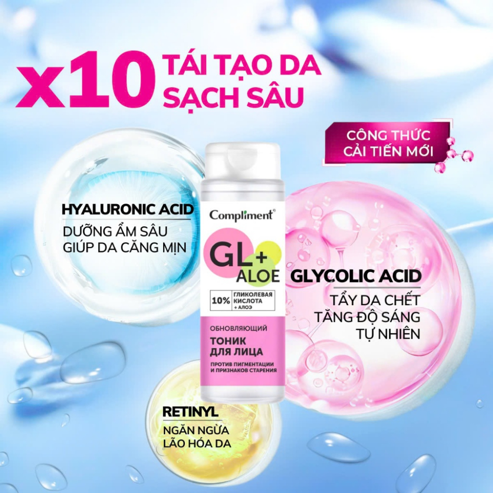 Ảnh 7 của Toner Compliment No Problem Salicylic Acid làm sạch da kiềm dầu giảm mụn
