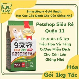   GÓI 1KG  HẠT SMARTHEART GOLD SMALL GIỐNG NHỎ 1KG - THÁI LAN - 