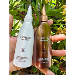 Thuốc Uốn Tóc Lạnh Tại Nhà Không Mùi Siêu Xoăn Mochequi Musk | Made in Germany | 120ml x2