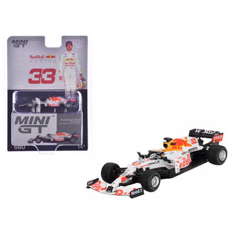  MÔ HÌNH 1:64 MINI GT - Red Bull RB16B #33 Max Verstappen 2021 Turkish Grand Prix 2nd Place 