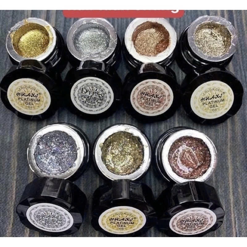 Gel nhũ vẽ móng Huaxi, gel nhũ vẽ viền nail