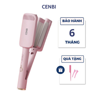  Máy Uốn Tóc Xoăn Sóng Nước Hippie 32mm CENBI Chất Liệu Gốm Sứ Ceramic Cao Cấp Máy Làm Xoăn Sóng Nước 