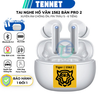  Tai Nghe Bluetooth Hổ Vằn 1562 Pro Bản 2 Xuyên Âm Chống Ồn Bản Lề Thép Pin 8 Tiếng Tặng Ốp Xịn Bảo Hành 6 Tháng 