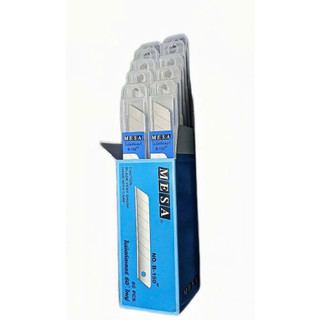 Hộp Lưỡi Dao Rọc Giấy Lớn 18mm MESA B-150 (6 Cái/Hộp)