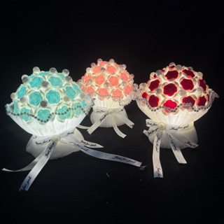 Quà tặng HOT Đèn hoa hồng vĩnh cửu quà handmade tặng người yêu, set làm quà cute handmade dễ thương - S0363