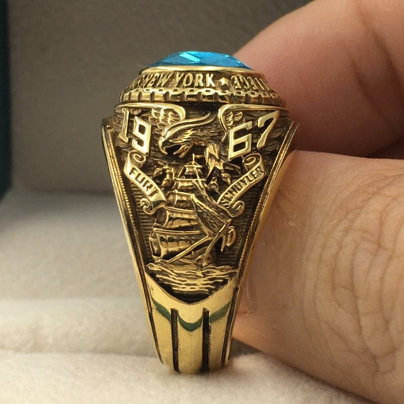 Nhẫn Mỹ Cổ Xưa Thuyền Bườm Năm 1967