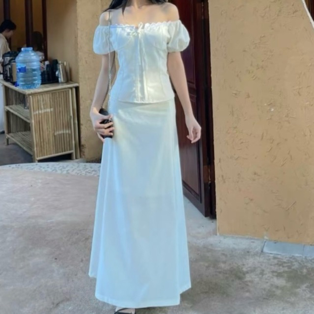 Áo Kiểu Linen Viền Ren Tay Bo - Rattit Top M380 Kenco clothing Sài Gòn | BigBuy360 - bigbuy360.vn
