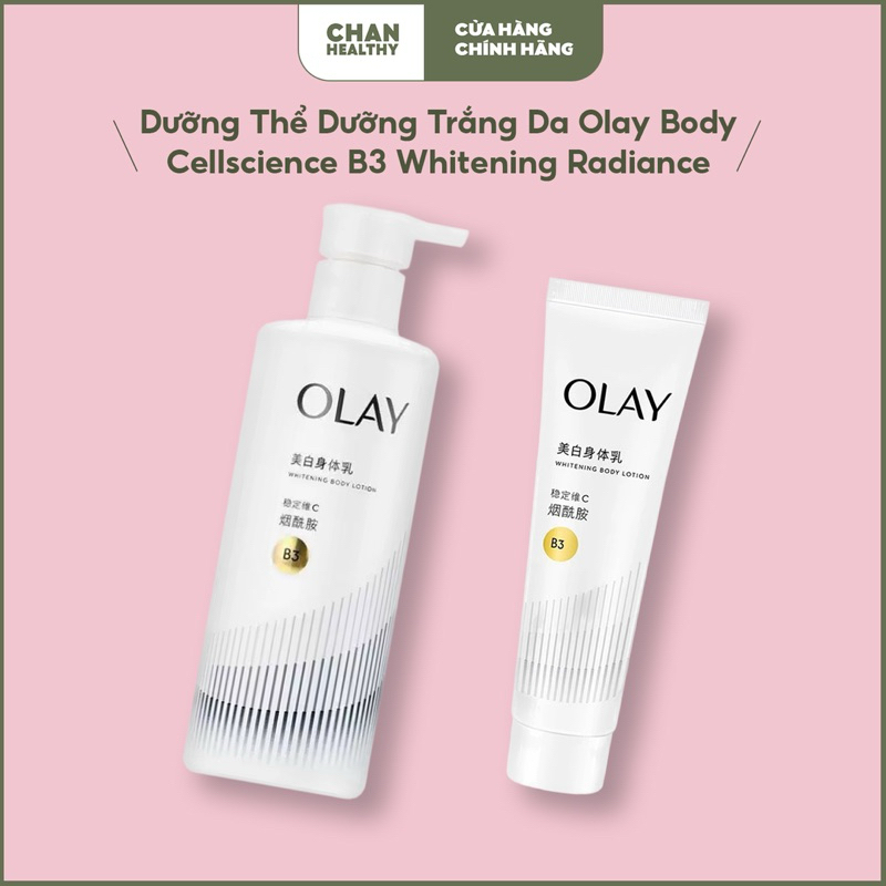 Dưỡng Thể Dưỡng Trắng Da Olay Body Cellscience B3 Whitening Radiance