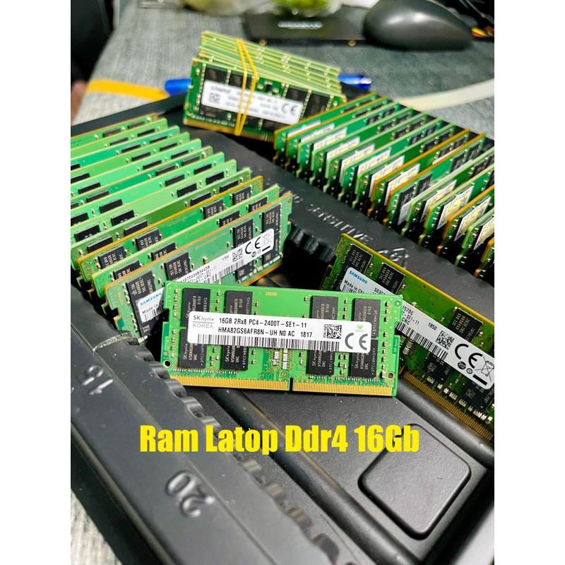 RAM Laptop DDR4 Samsung/SK Hynix 16GB 2666MHz, 2400MHz, 3200MHz bảo hành 5 năm