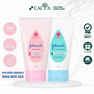 Kem Dưỡng Johnson's Baby Cho Em Bé Dưỡng Ẩm Dịu Nhẹ Chống Nẻ - Johnson's Baby Cream 50g 