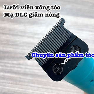 ✅VGR Tông đơ chấn viền cao cấp VGR 299 sắc bén - tăng tốc, pin Lithium Ion 2000mAh, màn hình hiển thị pin, chạy êm ái
