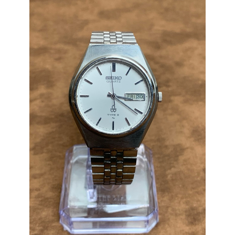 Đồng hồ Nam - Seiko Type II - dây kim loại (đã qua sử dụng)