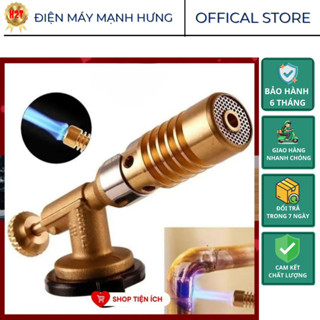 Đèn khò ga mini,đầu khò ga oxy đồng nguyên khối,độ bền cao