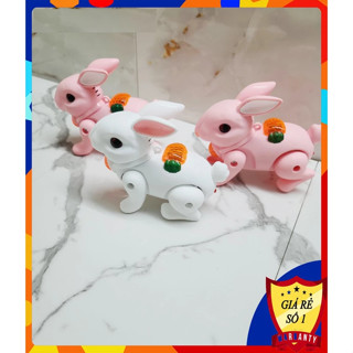  Đồ chơi thỏ pin thỏ nhảy vui nhộn có nhạc và đèn đáng yêu cho bé 