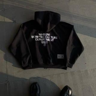  RUBBER HOODIE ZIP Premium Cotton - Áo khoác nỉ bông cao cấp  Có túi trong  Whose Studio 