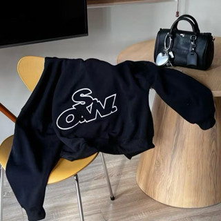 MUFFIN HOODIE ZIP (Có túi trong) - Áo khoác nỉ bông logo thêu xù/ đính kèm logo kim loại Whose Studio