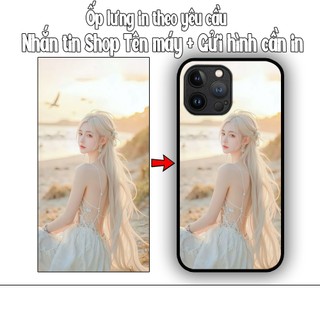 Ốp lưng điện thoại In hình theo yêu cầu (Hình Cá nhân, Anime,Game,...)