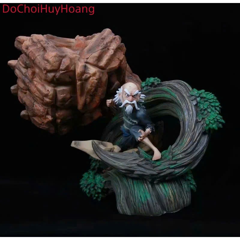Mô hình tượng nhân vật Hokage Onoki Tsuchikage làng đá trong Naruto 23cm