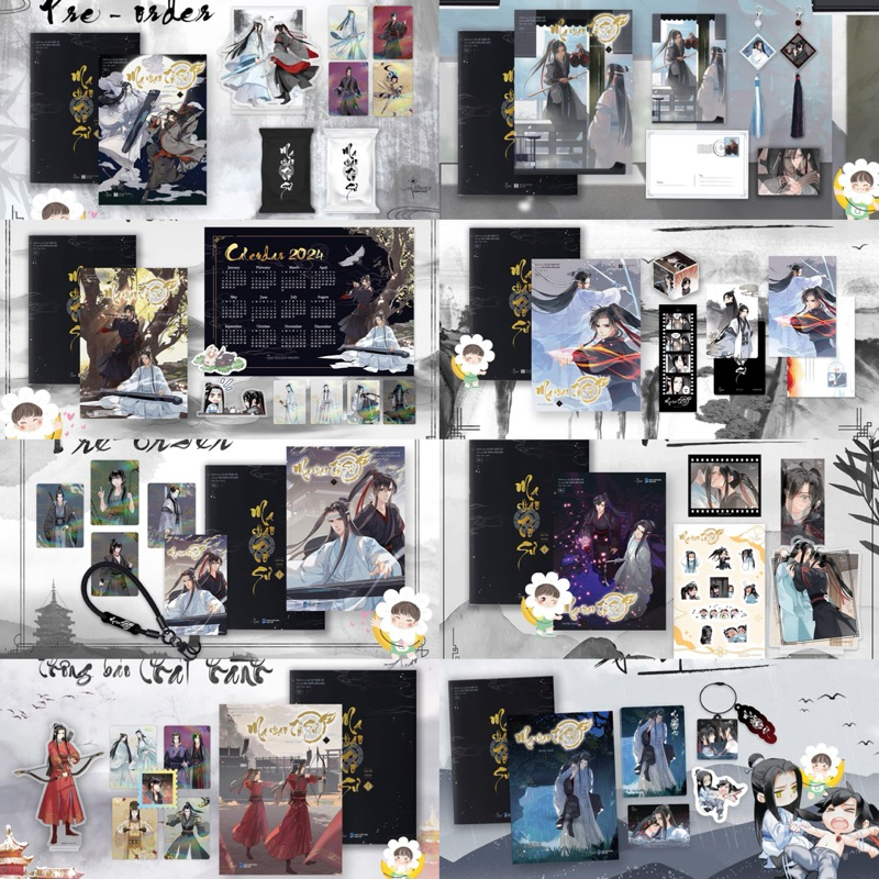 (sẵn) Phụ kiện: Ma Đạo Tổ Sư Full 1-9 đặc biệt