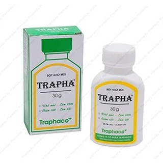 ✔️️️Bột khử mùi TRAPHA - Chai xịt khử mùi toàn thân - Traphaco