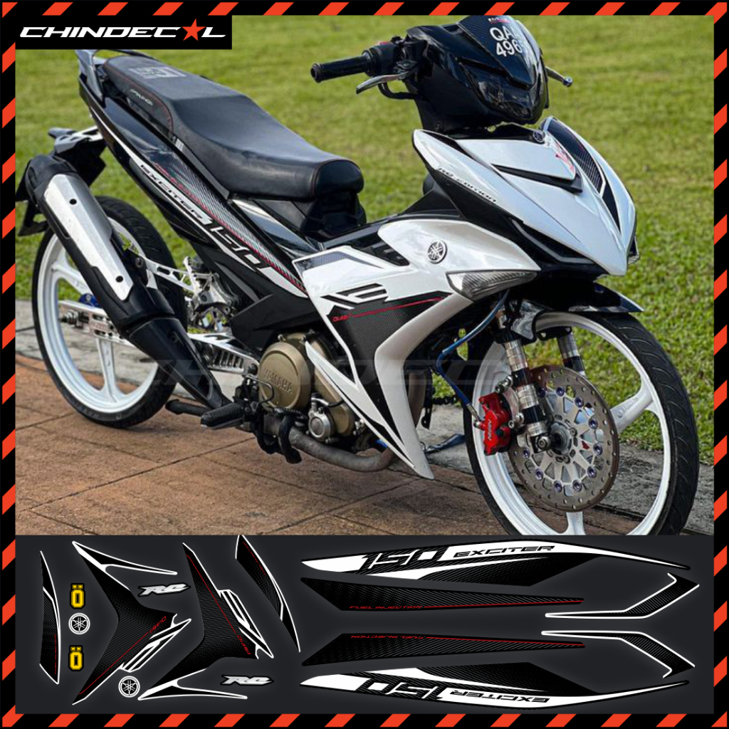 Tem YAMAHA EXCITER 150 Mẫu 2017 Nhiều phối màu ( Tem 3 lướp cao cấp chống nước chống phai màu 843009 )