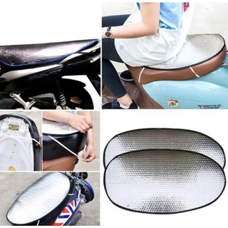 Tấm che nắng yên xe máy cách nhiệt kích thước 36x60cm - cách nhiệt chống nắng nóng bỏng mông, che nắng yên xe máy