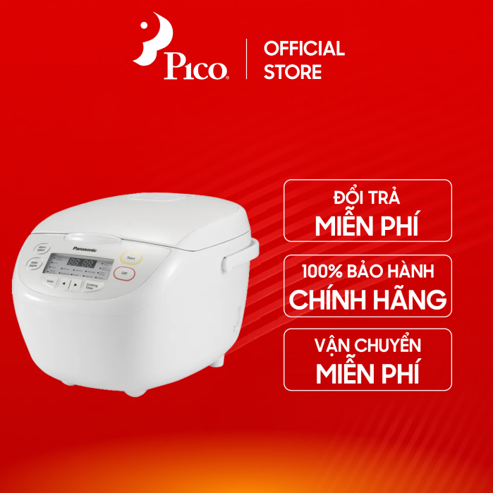 Nồi cơm điện tử Panasonic 1L SR-CL108WRAM