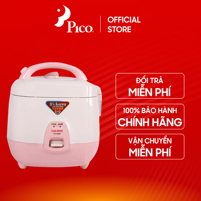 Nồi cơm điện 1 lít Cuckoo CR-0632 - Bảo hành chính hãng 24 tháng