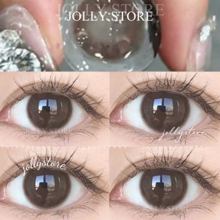 Lens Kính áp tròng 105 Choco LUNA EYES giãn vừa 14.2mm JOLLY STORE