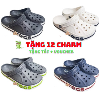  Sục Cross Baya đế thấp tặng kèm 12 charm dép Cross nam nữ thời trang Dép cross nữ xinh xắn hottrend 