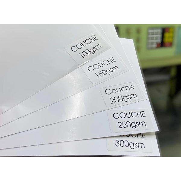 100 tờ Giấy couche 2 mặt bóng 100-300gsm dùng cho máy in laser A3,A4