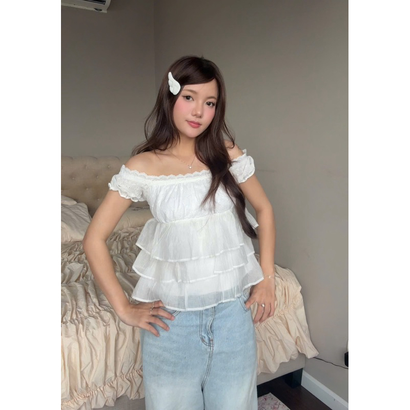 Creamie White Top - 1998beforethedawn