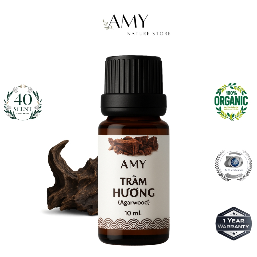 Tinh dầu trầm hương treo xe ô tô xông phòng nguyên chất thiên nhiên