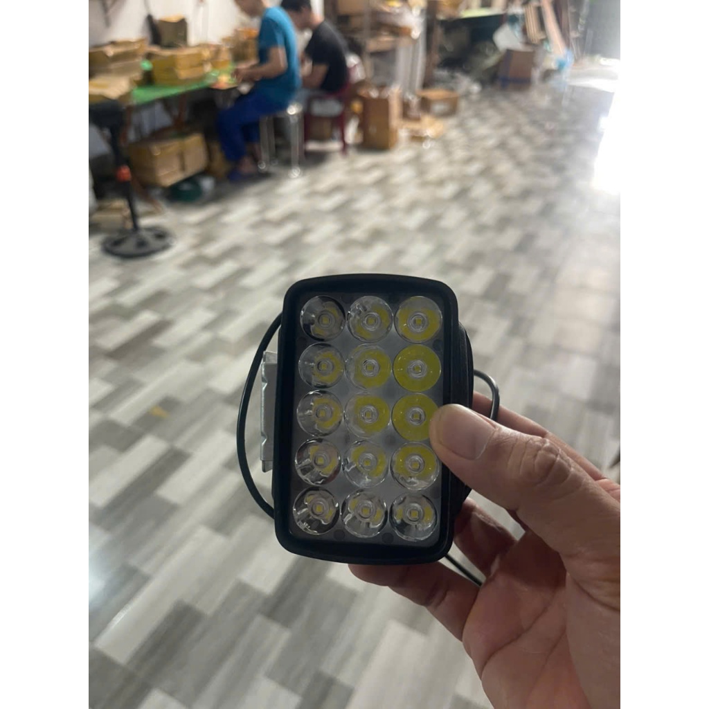 Đèn led 15 bóng siêu sáng dùng cho xe điện, điện áp 12--80v