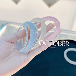 Vòng tay nữ, vòng đá mắt mèo bản hẹ 10ly trắng tinh khôi King Jewelry 011-68