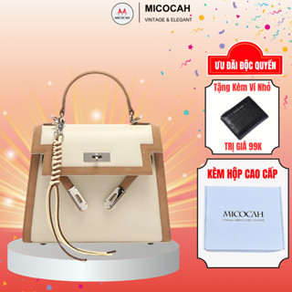 Túi Xách Nữ Đeo Chéo Chính Hãng MICOCAH Dáng Công Sở Thời Trang Chất Da Cao Cấp MC229 KÈM HỘP