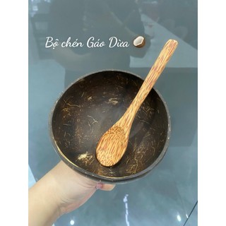  Bộ Chén Gáo Dừa Thiên Nhiên 
