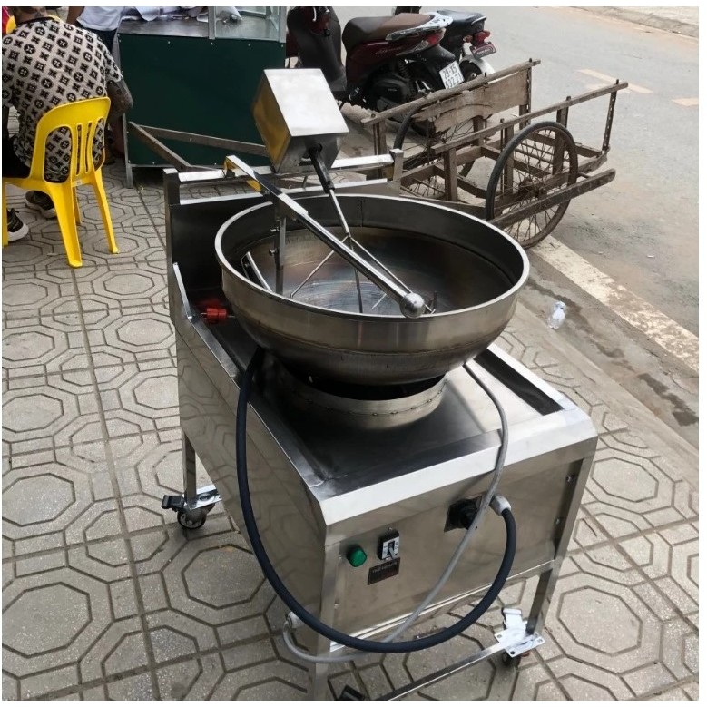 Máy Chiên Xào Tự Động 1 Tốc Độ – Rang Cơm, Xào Rau Nhanh, Không Tốn Công