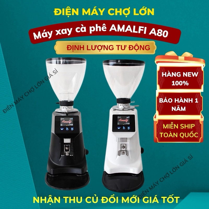 [ HCM ] Máy Xay Cà Phê, Máy Xay Cà Phê AMAFI A80, GEMILAI A80 PRO Tự Động Định Lượng, Nhiều Chế Độ, Đếm Số Ly