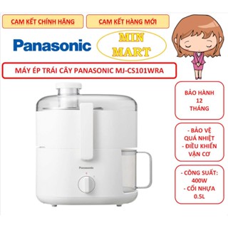 Máy ép trái cây Panasonic MJ-CS101WRA ép nhanh, hàng chính hãng, bảo hành 12 tháng