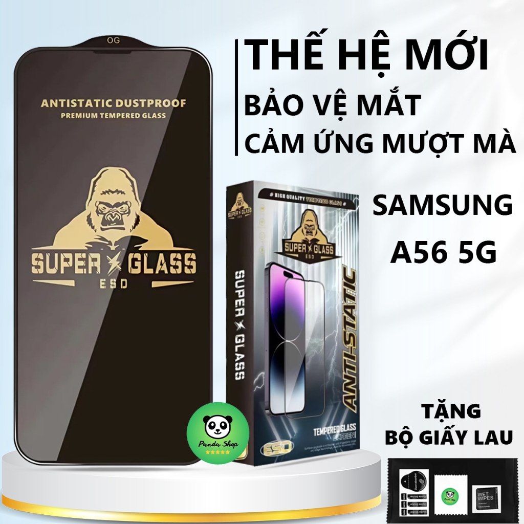 Kính cường lực cao cấp OPPO A56 5G cảm ứng mượt mà, full màn-Panda