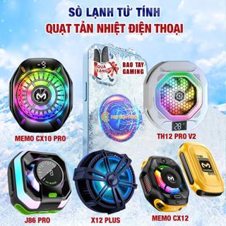 Quạt tản nhiệt điện thoại sò lạnh Memo CX10 Pro AI/CX07/Piva B20/TH12 Pro/X65/S2 - Quạt tản nhiệt Ipad máy tính bảng X80
