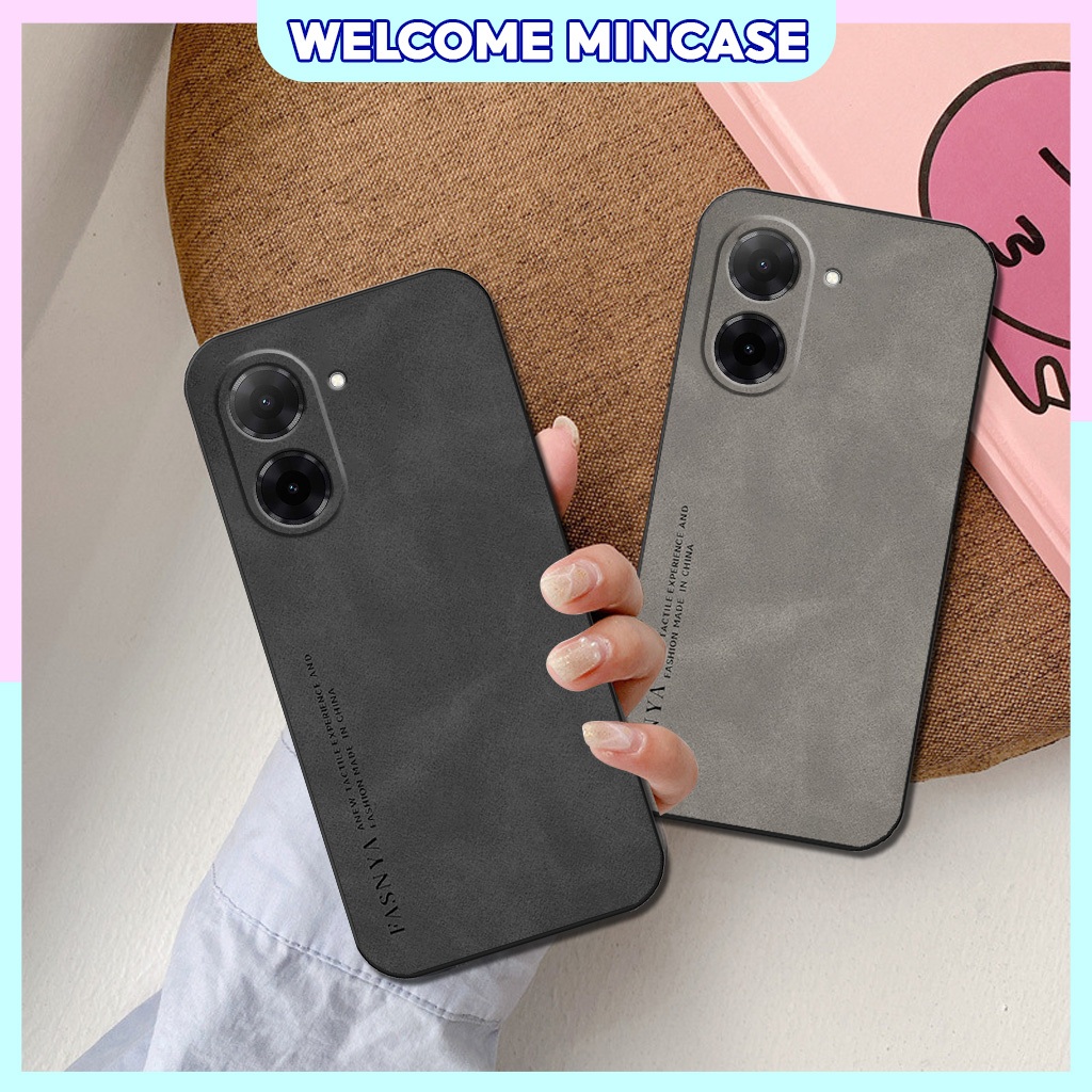 Ốp lưng Xiaomi Redmi A5 in hình Da 3D, basic, dẻo cạnh vuông giá rẻ