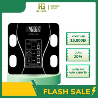 Cân Điện Tử Sức Khoẻ HGHOME Kết Nối Bluetooth Phân Tích Chỉ Số Cơ Thể, Tiện Lợi Cho Gia Đình [HÀNG TỐT]