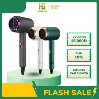 Máy Sấy Tóc Mini Công Suất Lớn 2300W Tích Hợp 2 Chiều Nóng Lạnh Dành Cho Cả Gia Đình HGHOME