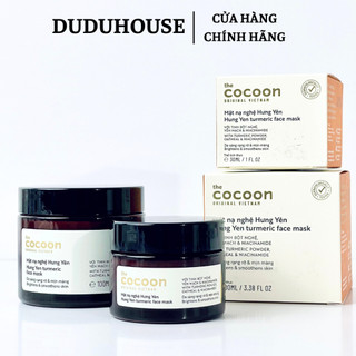 Mặt Nạ Nghệ Cocoon Hưng Yên Làm Sáng Da, Mờ Thâm Mụn, Kiềm Dầu Hiệu Quả 30ml Duduhouse