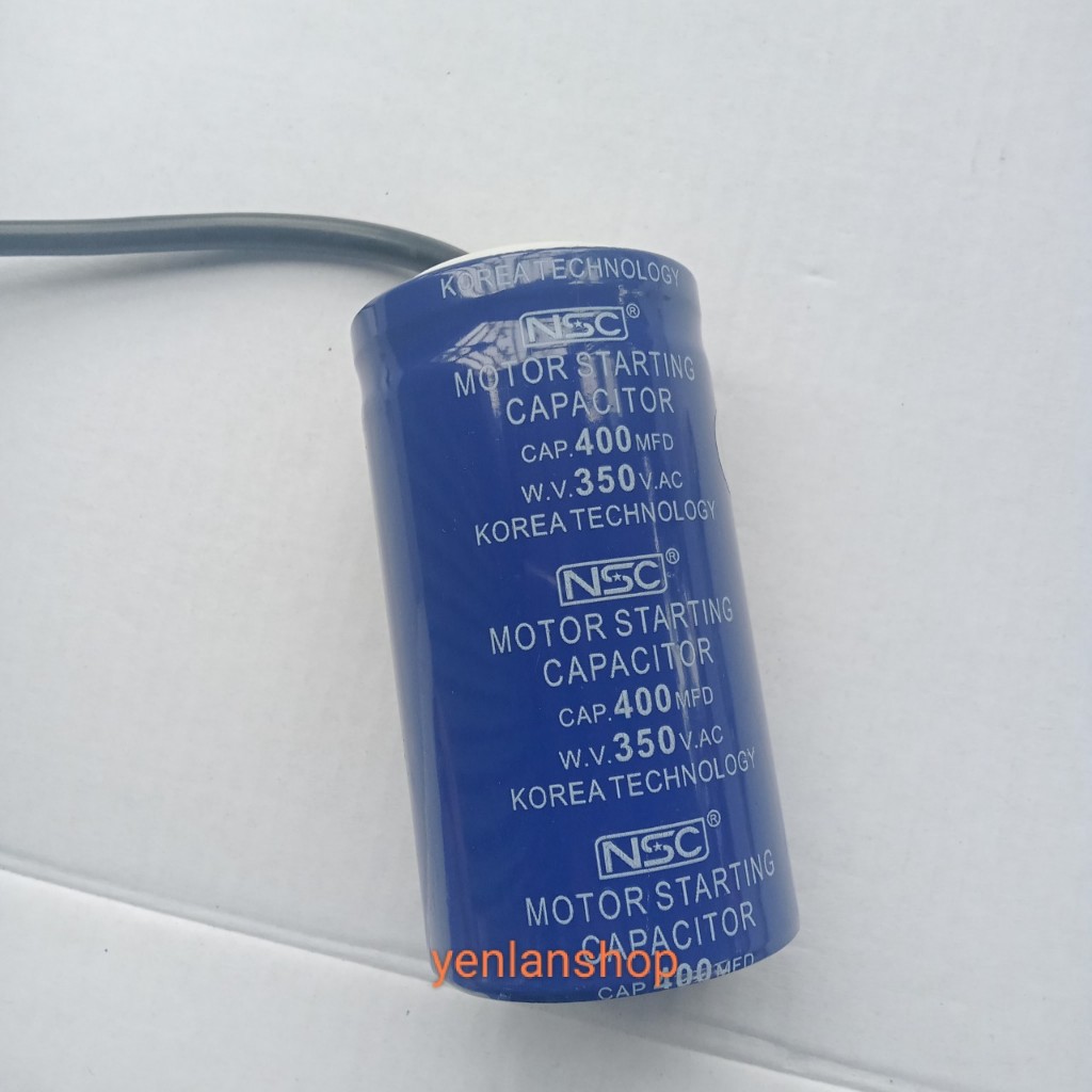 Tụ Điện Khởi Động NSC (Tụ Đề-Motor Starting) 400MFD