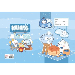 COMBO 20 GIẤY BAO TẬP DỄ THƯƠNG MOLANG (24X35CM)
